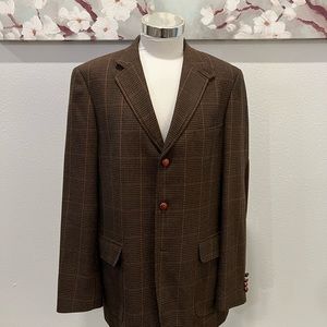 Stunning VTG Tommy Hilfiger Tweed Sport Coat Sz 42 R
